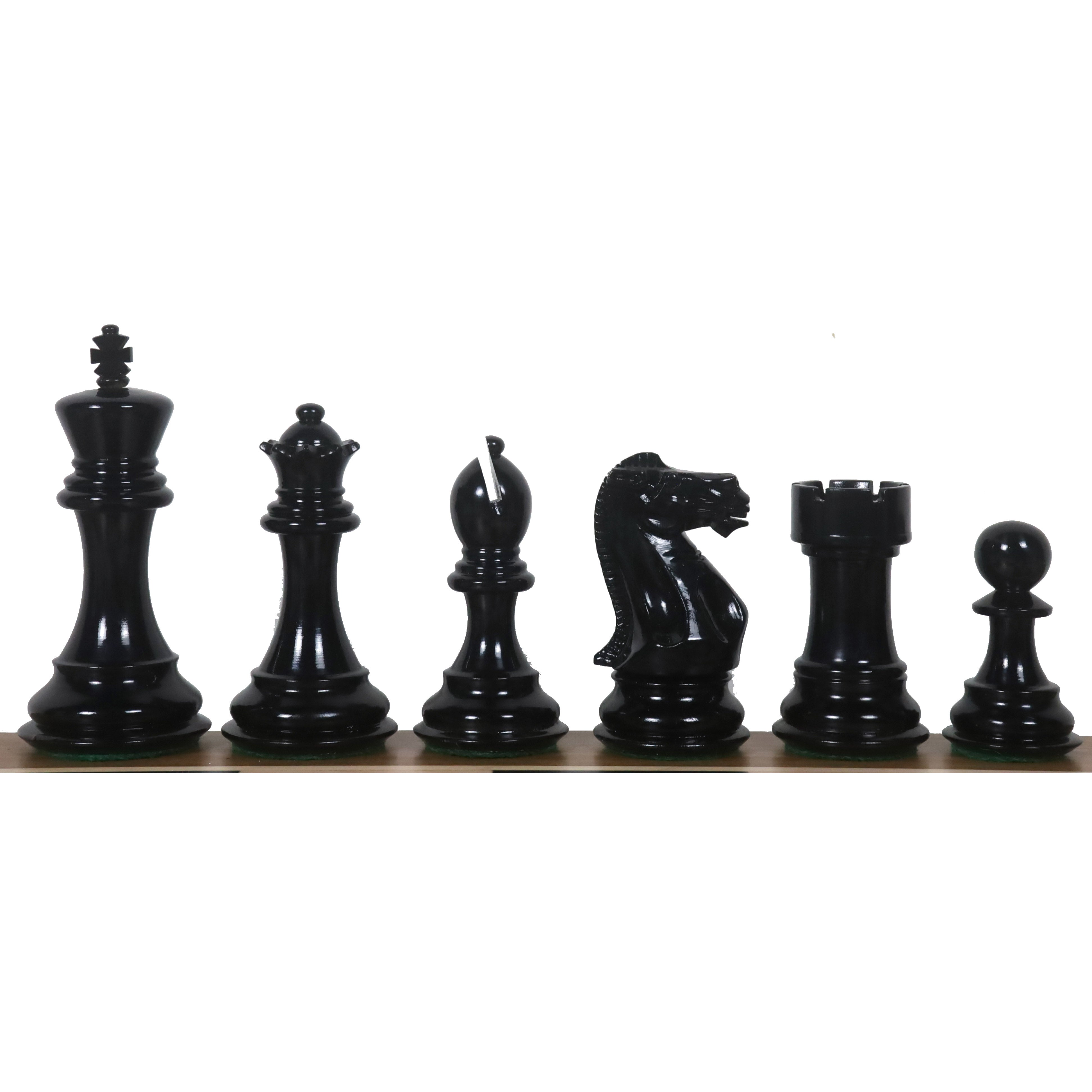 Pro Staunton Painted Boxwood 104mm Chess Pieces