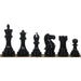 Pro Staunton Painted Boxwood 104mm Chess Pieces