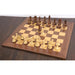 101mm king and matching chessmen in Golden Rosewood and Boxwood