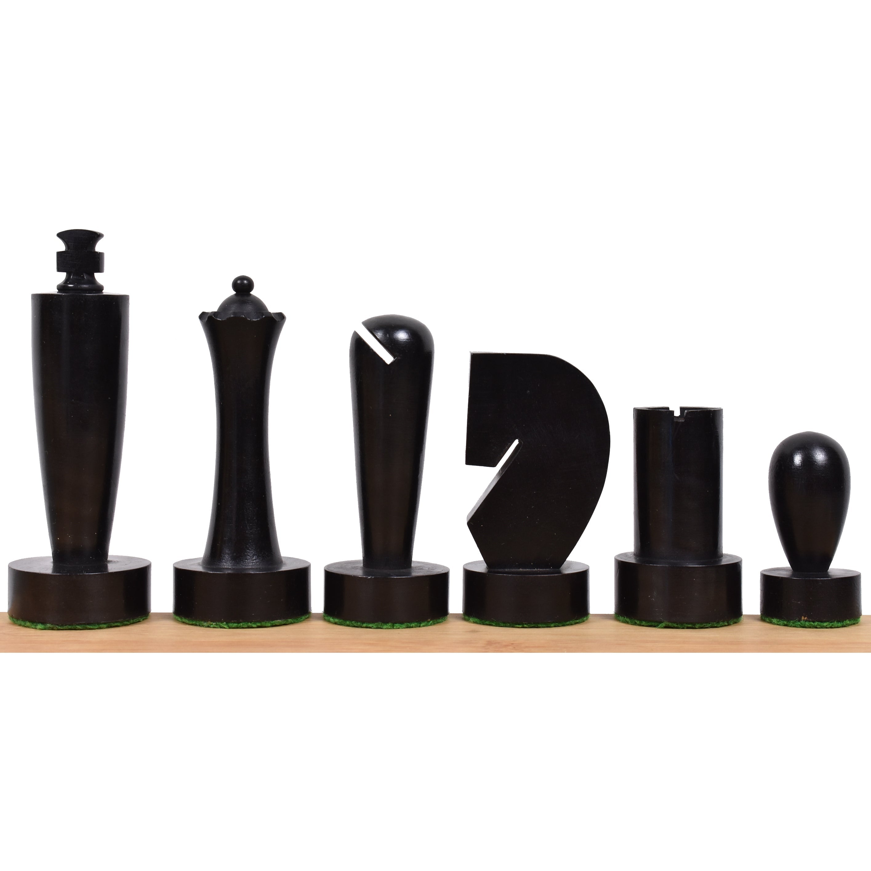 Berliner Modern Minimalist 98mm Chess Pieces