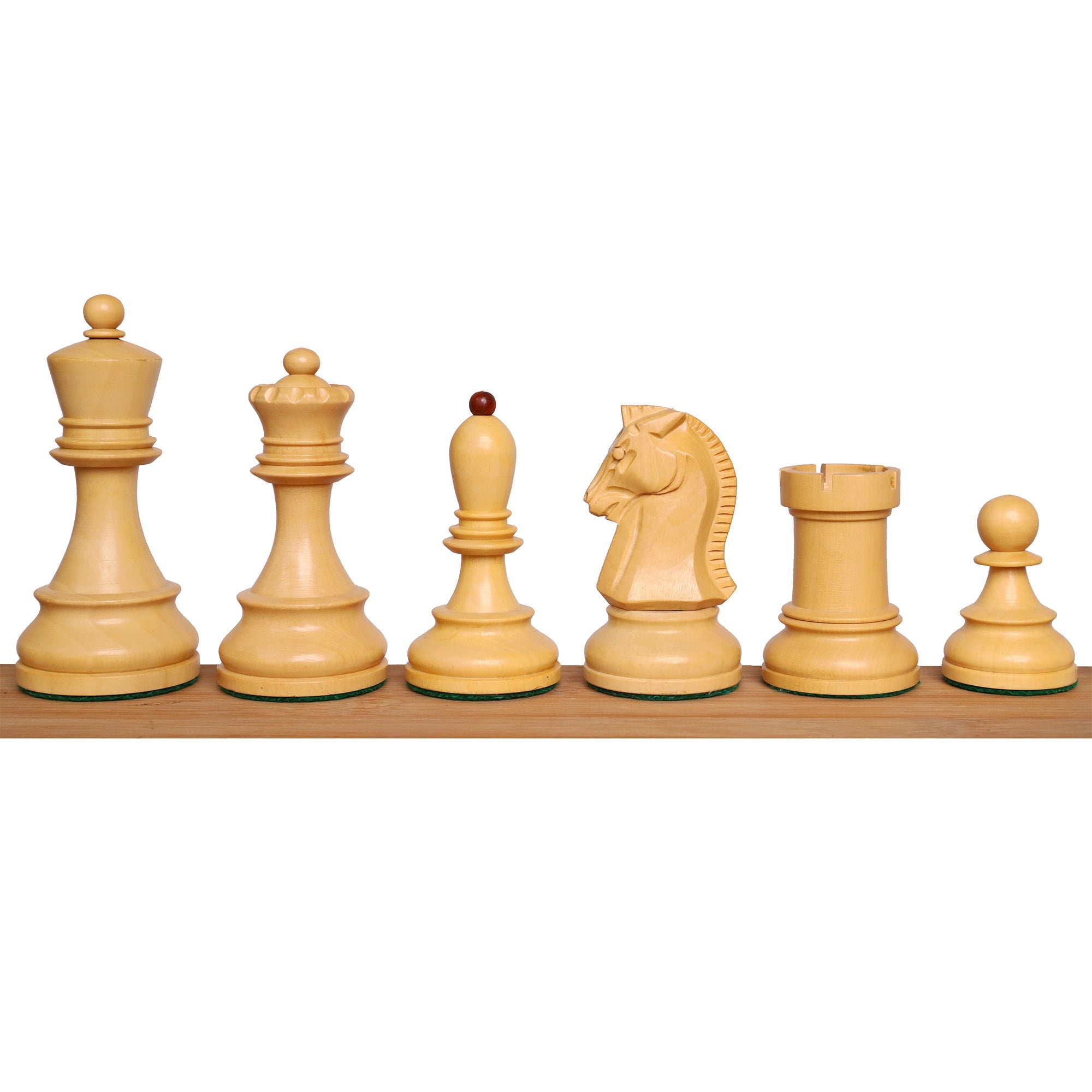 34 piece chessmen set in Bud Rosewood and Boxwood