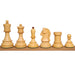 34 piece chessmen set in Bud Rosewood and Boxwood