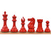 Pro Staunton Painted Boxwood 104mm Chess Pieces