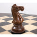 Jumbo Pro Staunton chess pieces in golden rosewood, 159mm king