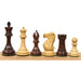Double weighted Pro Staunton chessmen in rank order