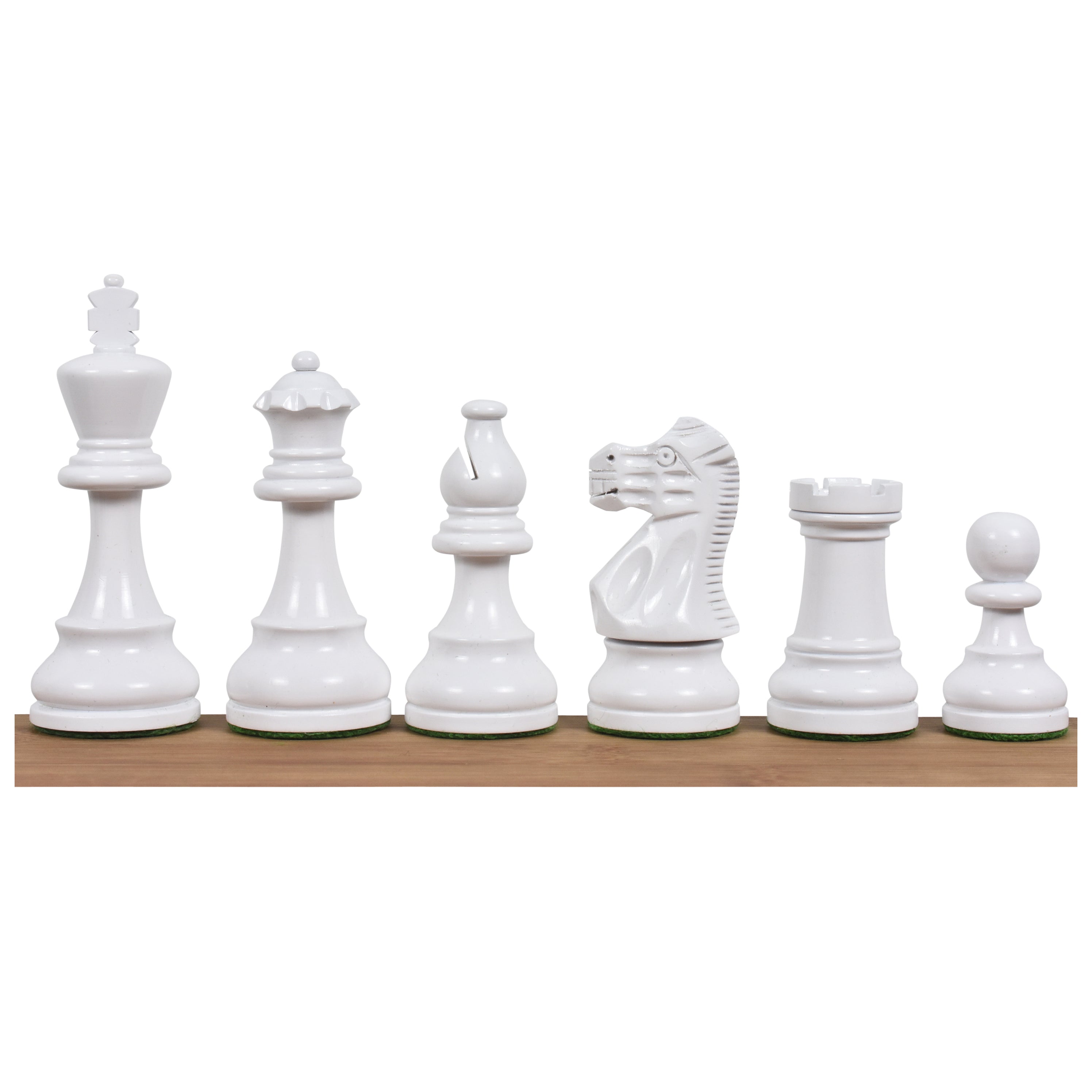 Painted Lacquered Staunton 97mm Chess Pieces