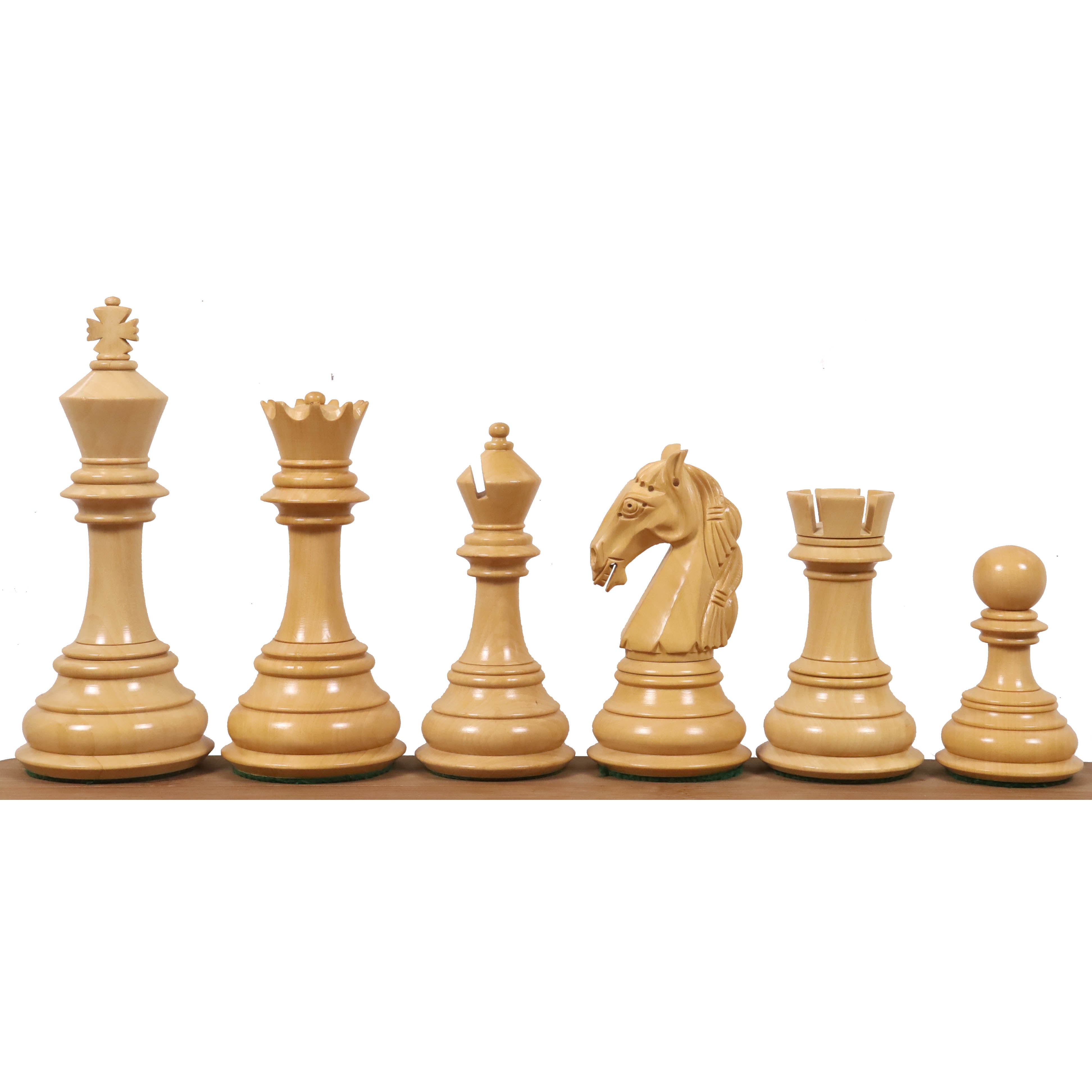 Ebony Rare Columbian chessmen in rank order