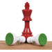 Painted Lacquered Staunton 97mm Chess Pieces