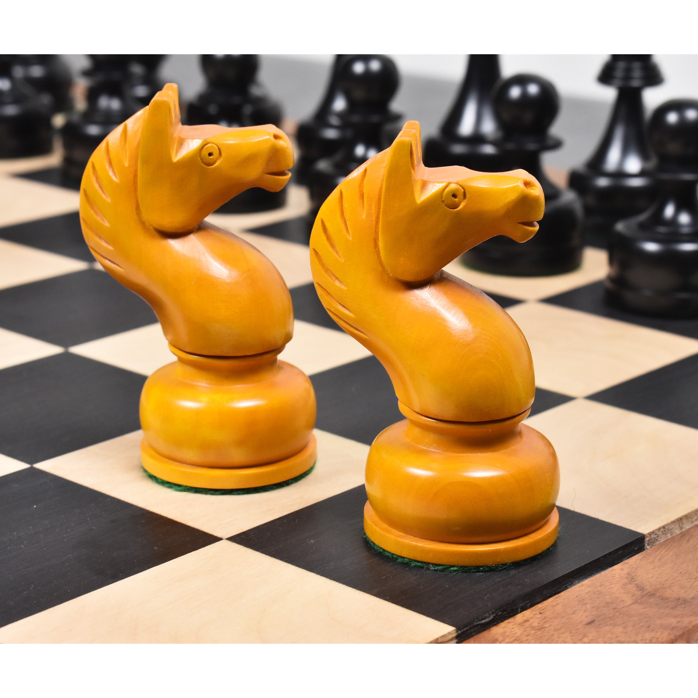 1960s' Soviet Championship Tal 102mm Chess Pieces