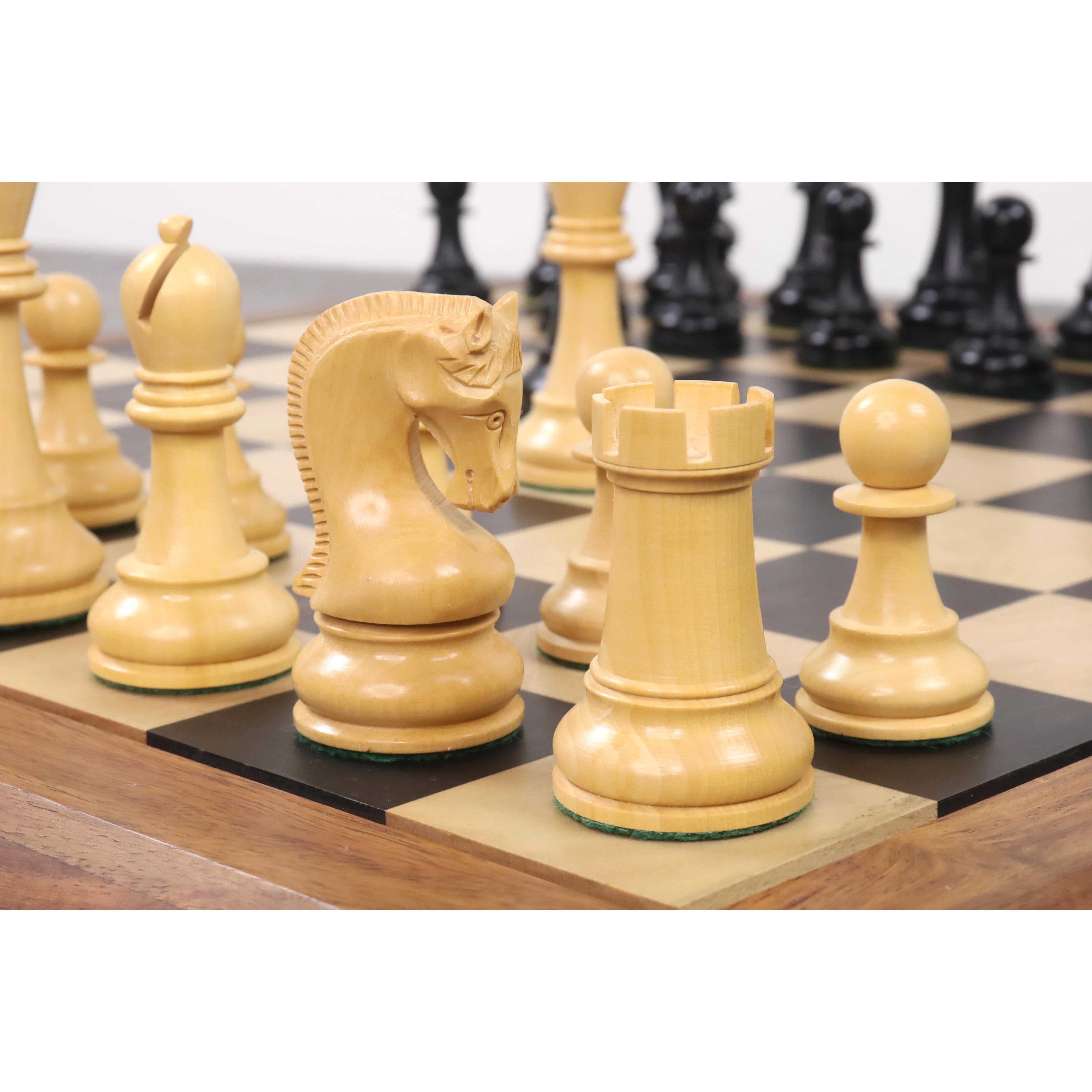 Leningrad Staunton 101mm Chess Pieces