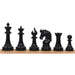 Emperor Series Staunton Ebony 94mm Chess Pieces