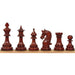 108mm king and matching chessmen in Bud Rosewood and Boxwood