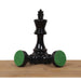 Painted Lacquered Staunton 97mm Chess Pieces