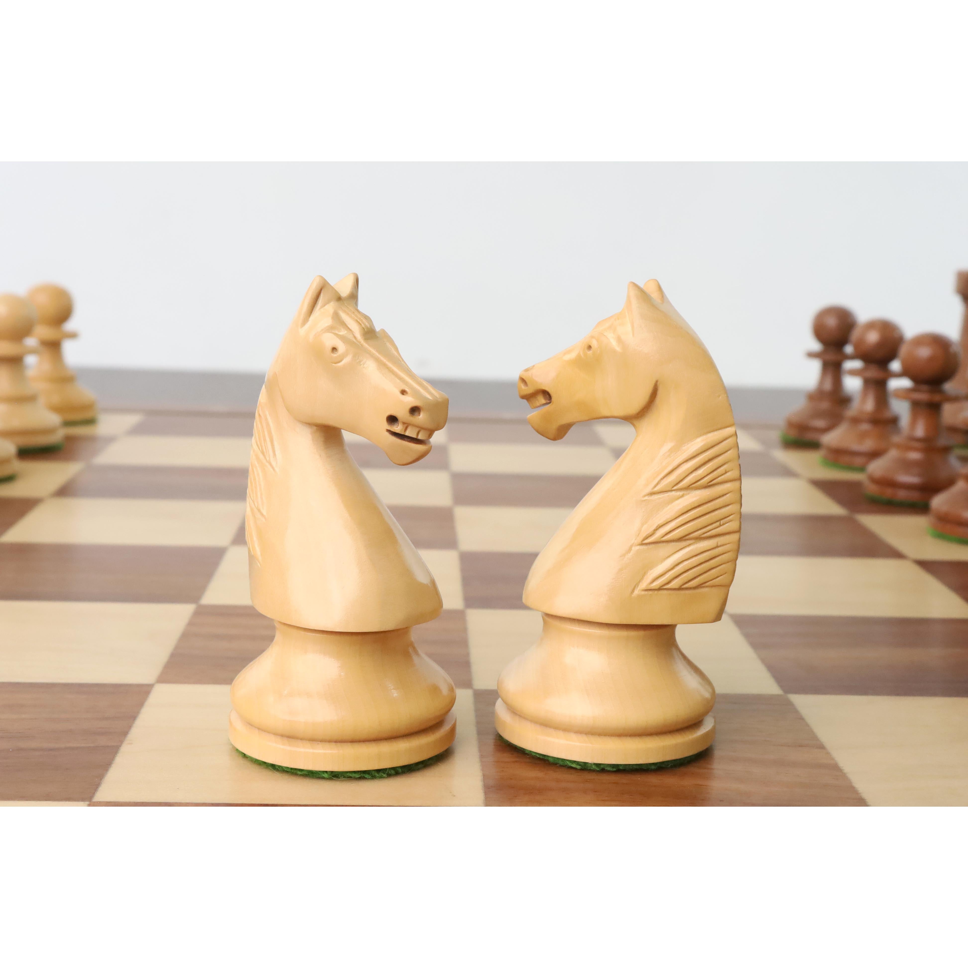 French Grandmaster's Staunton 104mm Chess Pieces