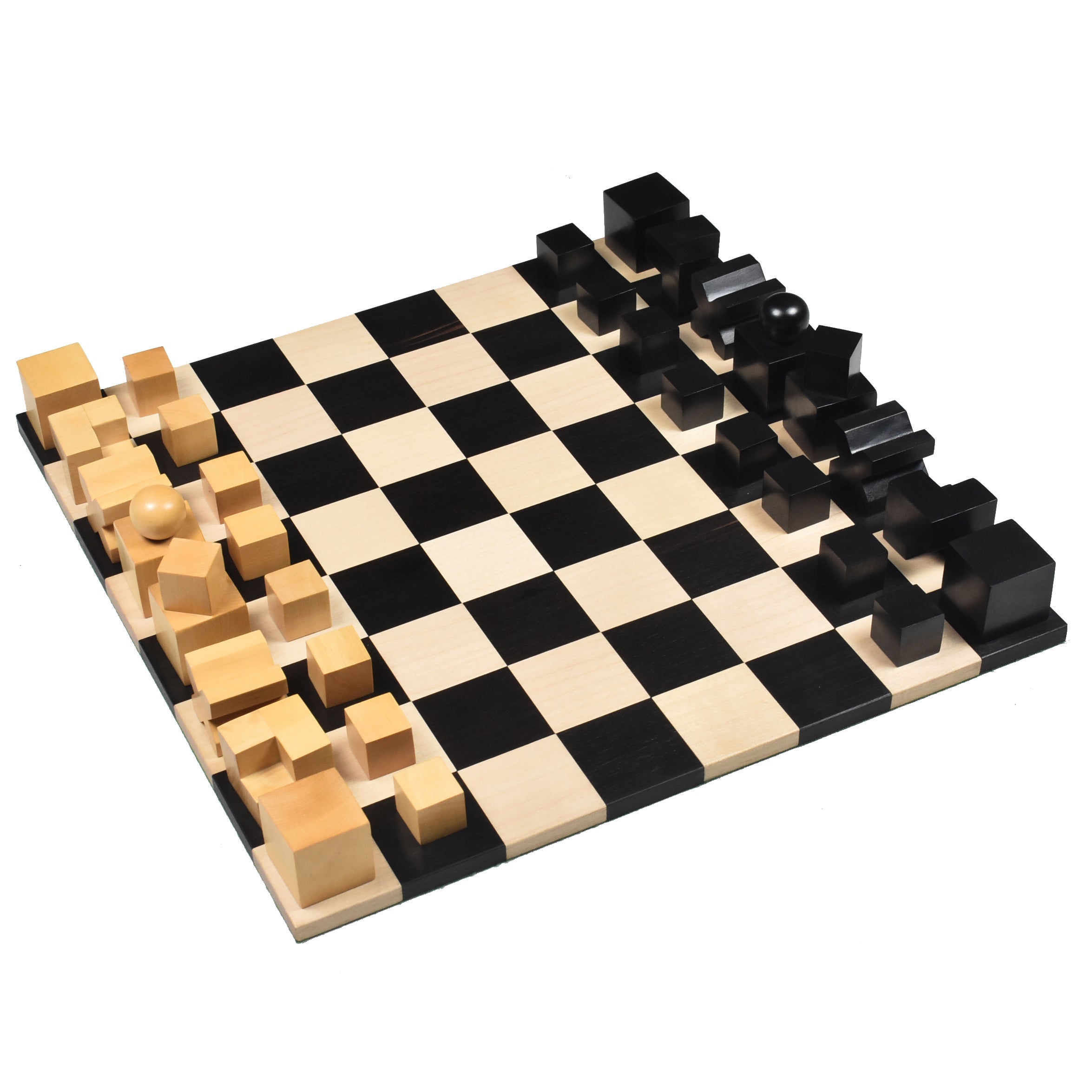 Bauhaus Reproduced 50mm Chess Pieces