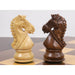 34 piece chessmen set in Golden Rosewood and Boxwood