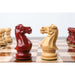 34 piece chessmen set in Bud Rosewood and Boxwood