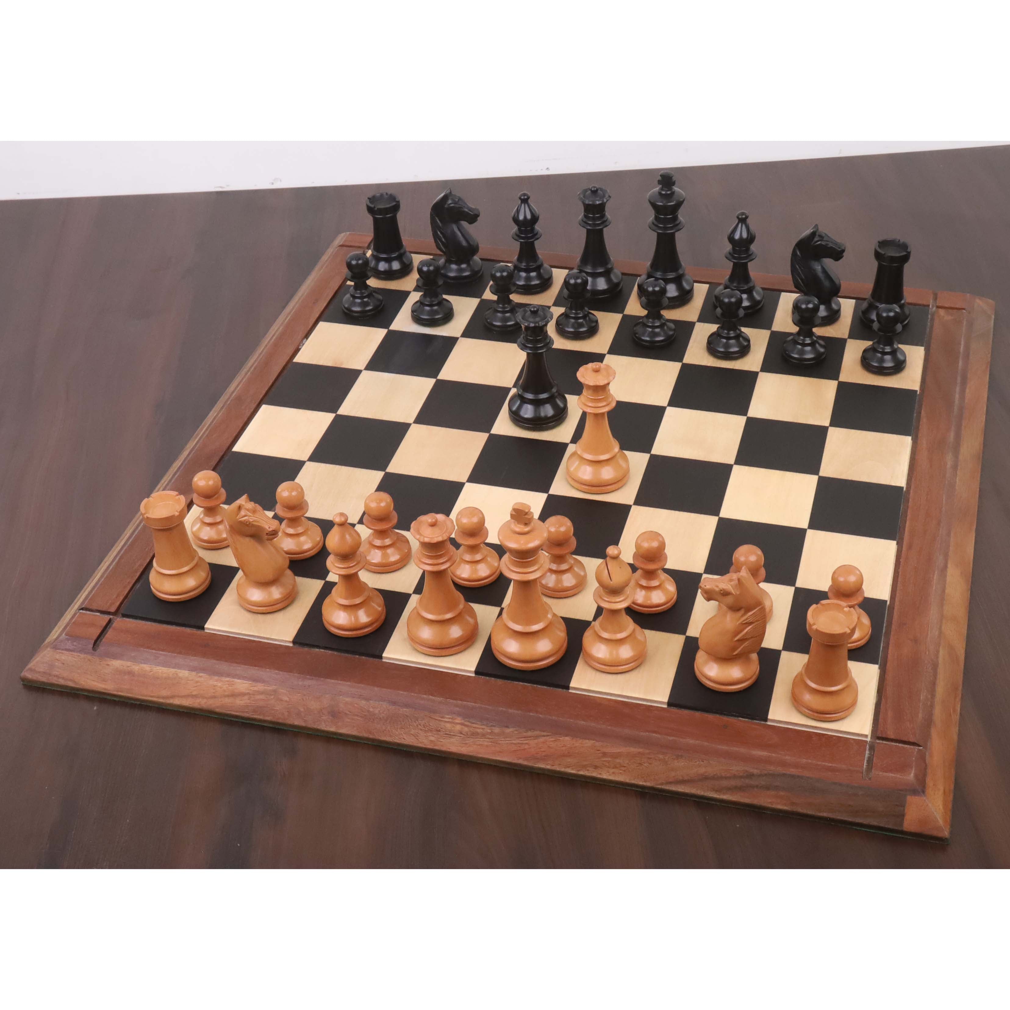French Grandmaster's Staunton 104mm Chess Pieces