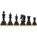 108mm king and matching chessmen in Ebony Wood and Boxwood