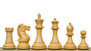 Indian rosewood chess pieces with a 98mm king and weighted felted bases