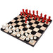 Painted Lacquered Staunton 97mm Chess Pieces