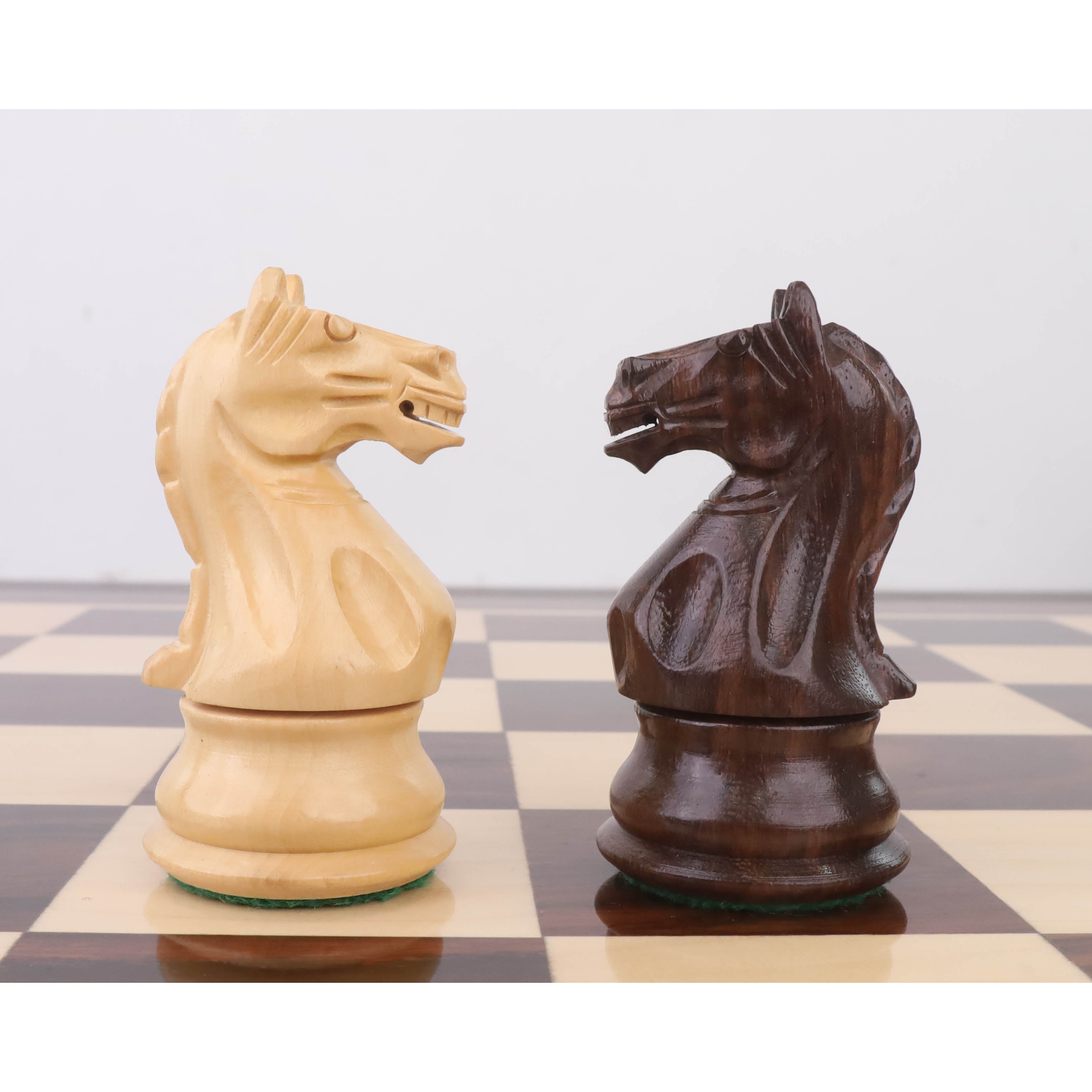 Fierce Knight Staunton 102mm Chess Pieces