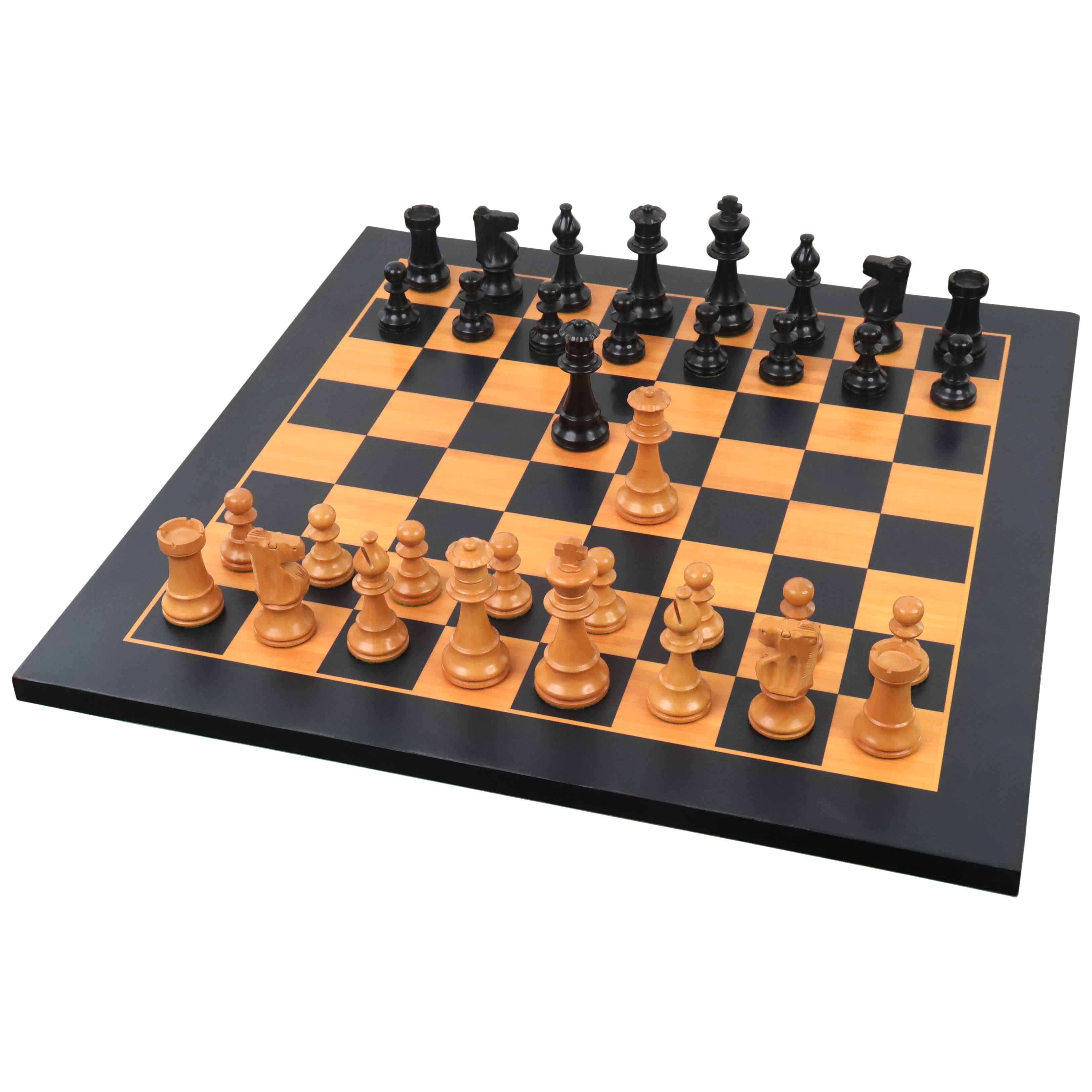 Improved French Lardy 98mm Chess Pieces
