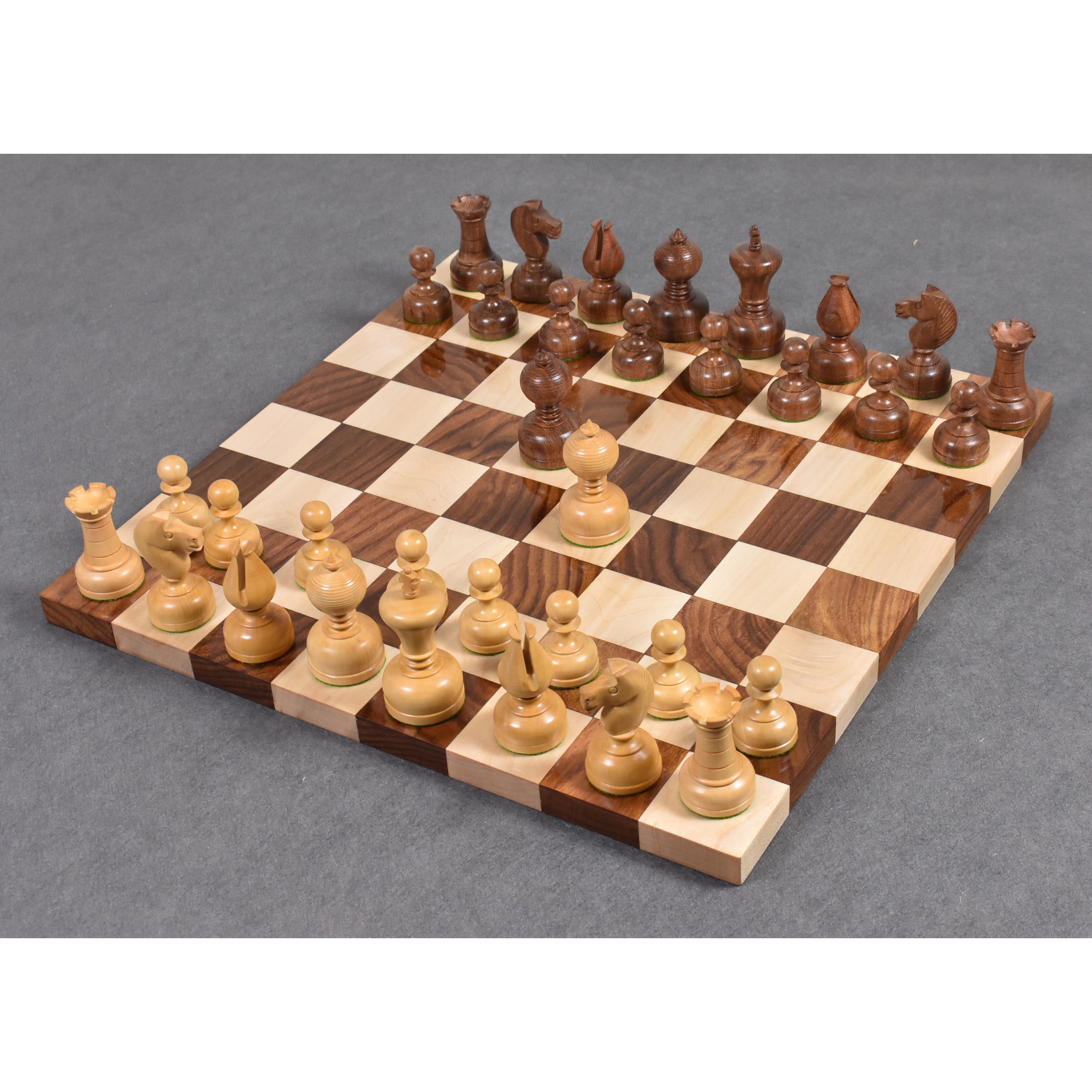 Library Series Staunton 79mm Chess Pieces