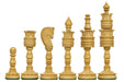 Sterling Chess Lotus Series bud rosewood chess pieces, 37mm king base
