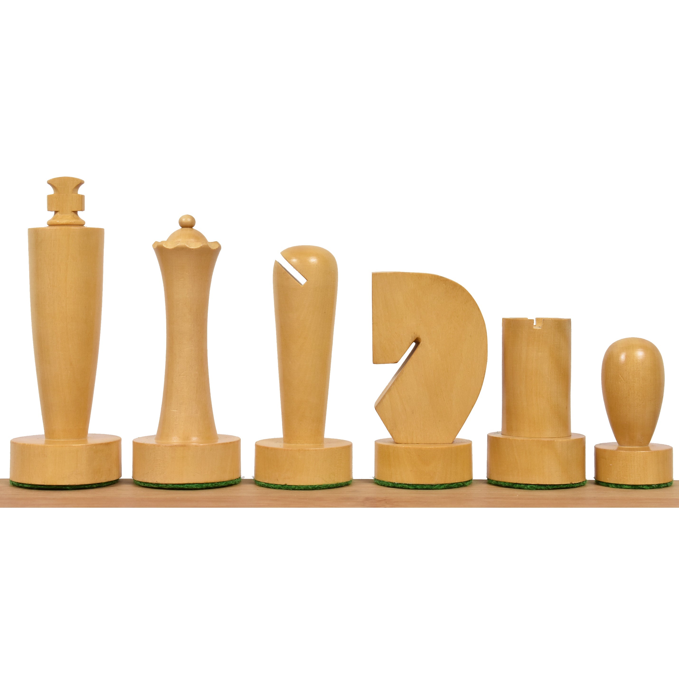 Berliner Modern Minimalist 98mm Chess Pieces