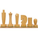 Berliner Modern Minimalist 98mm Chess Pieces
