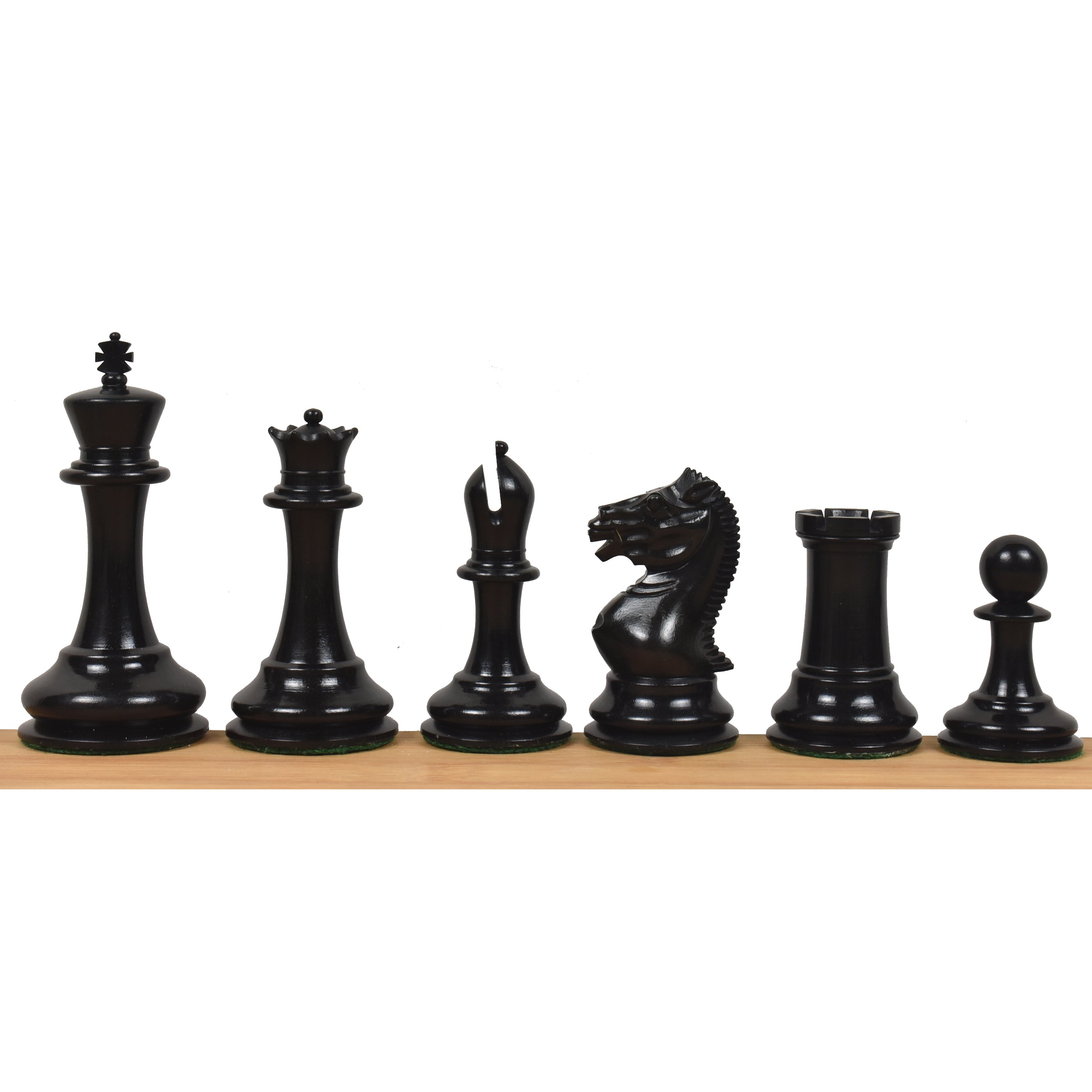 1852-55 Harrwitz Staunton 91mm Chess Pieces