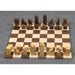 Knight and rook from the golden rosewood chessmen