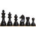 Ebonised Boxwood queen and pawns from the Tournament pattern