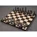 Staunton Inspired Brass 109mm Chess Pieces