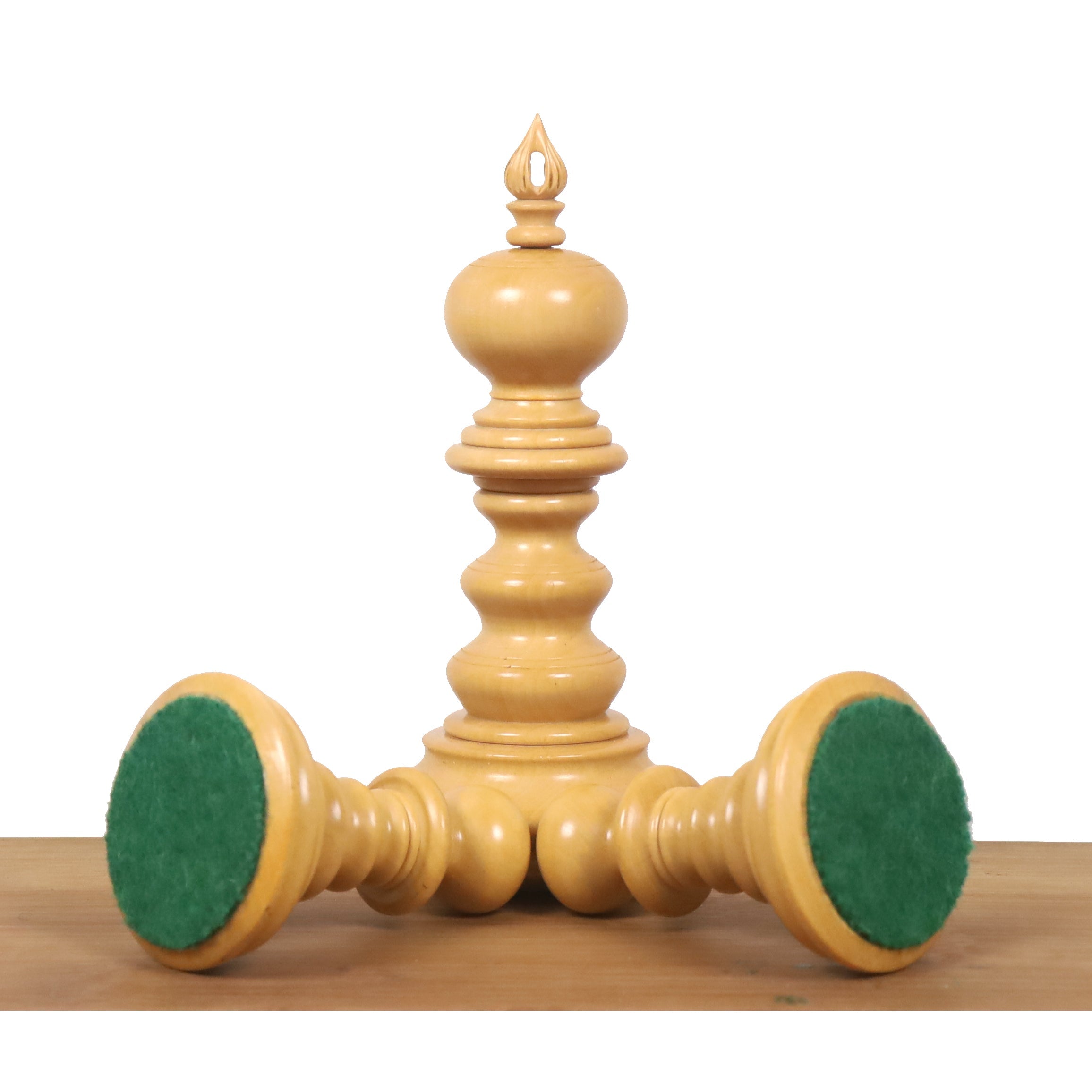 Bud Rosewood chessmen cut for 55 to 65mm squares