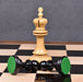 Carvers' Art chess pieces in ebony, 114mm king