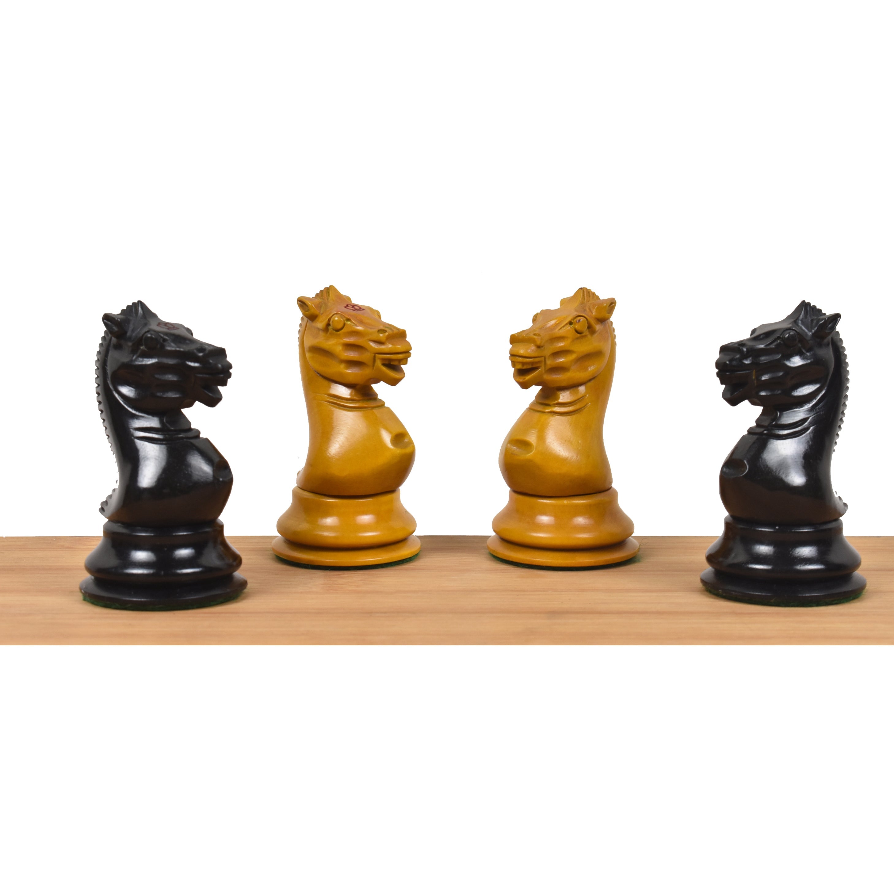 1852-55 Harrwitz Staunton 91mm Chess Pieces