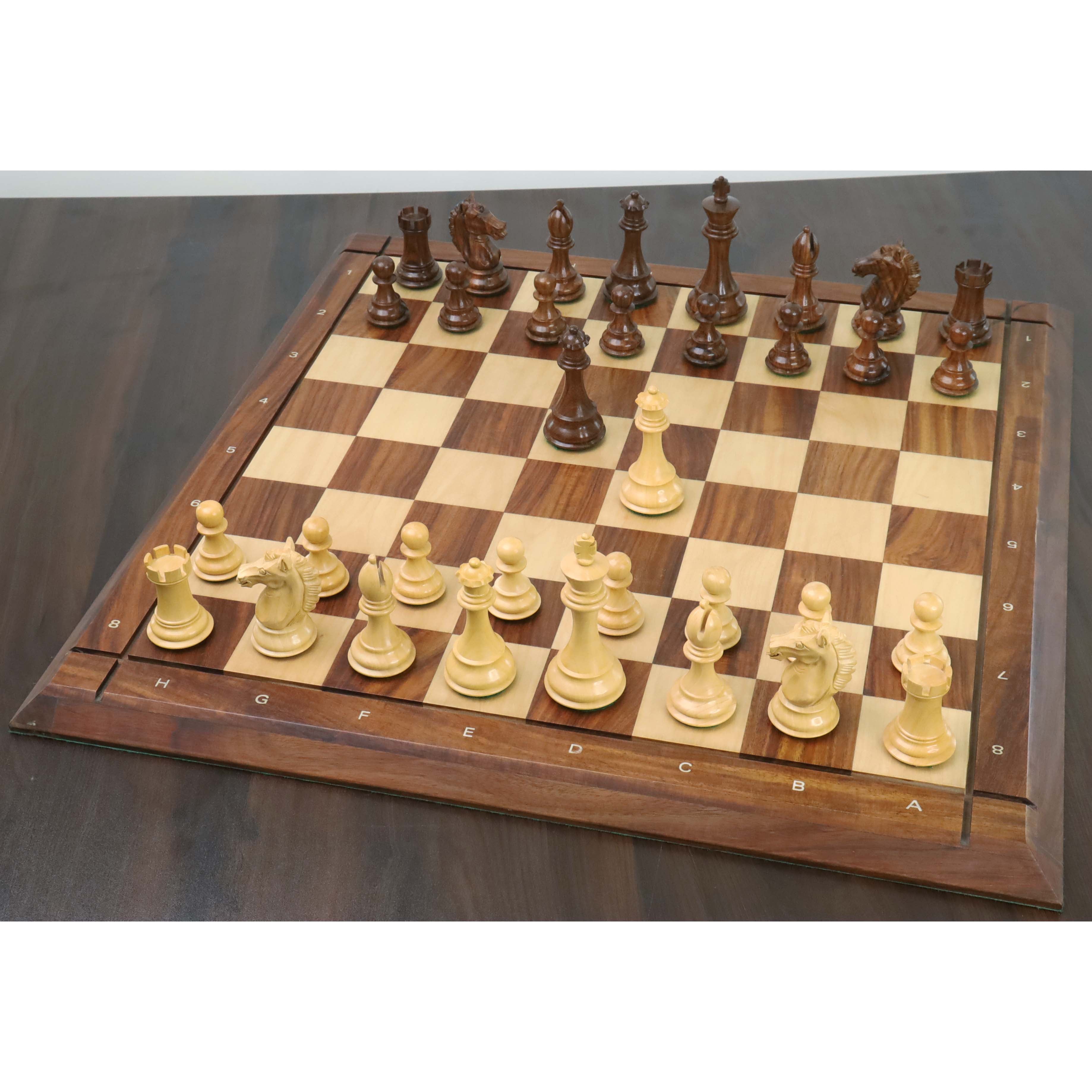 Alban Knight Staunton 102mm Chess Pieces