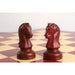 Bud Rosewood chessmen sized for 55 to 60 mm squares