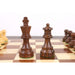 Knight and rook from the golden rosewood chessmen