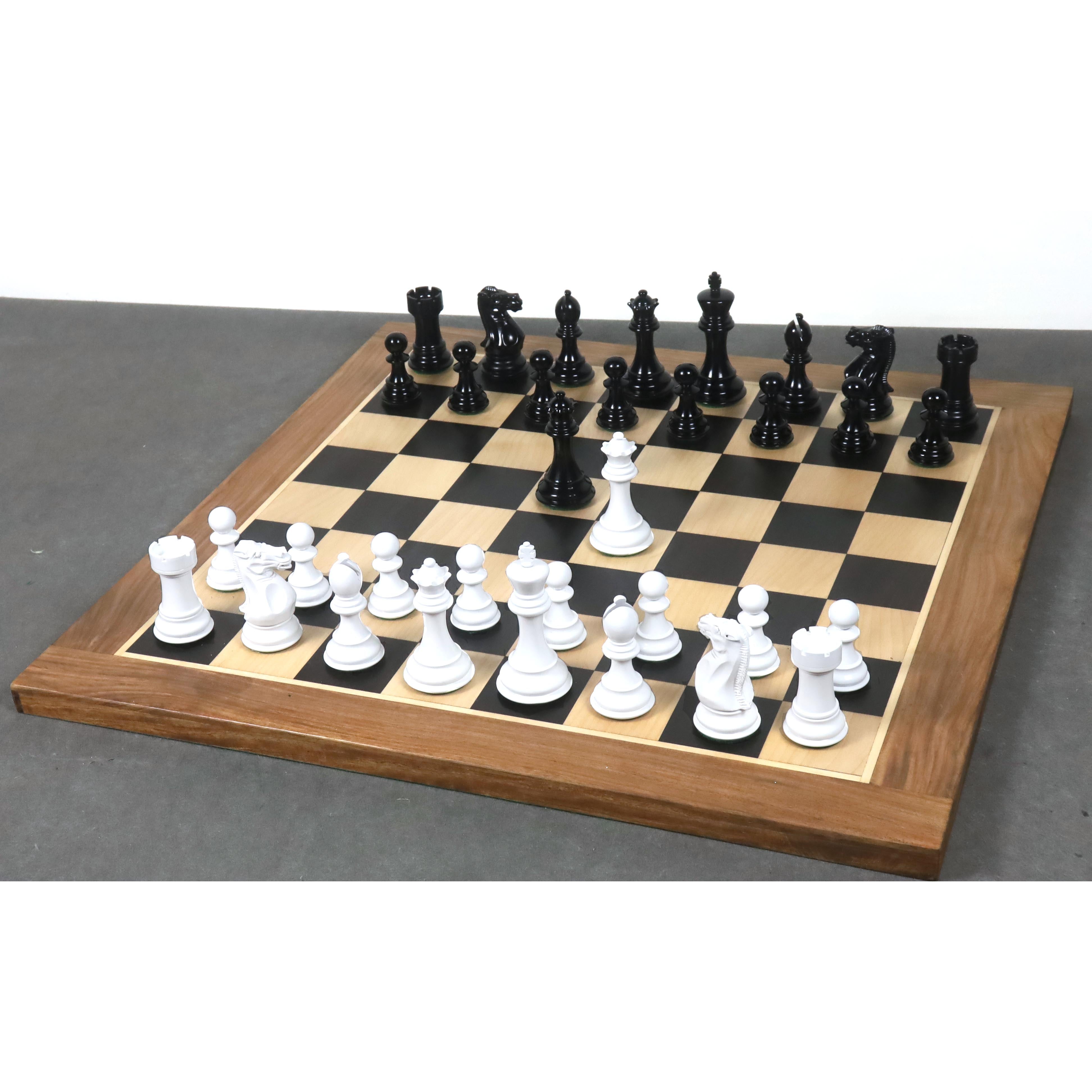 Pro Staunton Painted Boxwood 104mm Chess Pieces