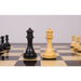 Ebony and Boxwood chessmen with a 37mm king base