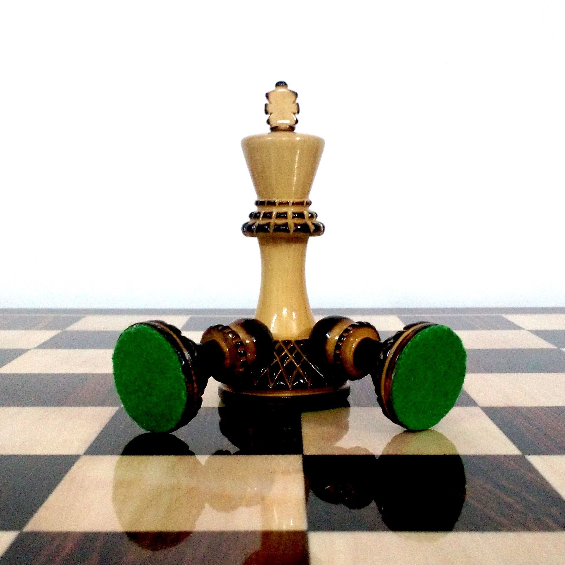 Parker Staunton Carved 100mm Chess Pieces