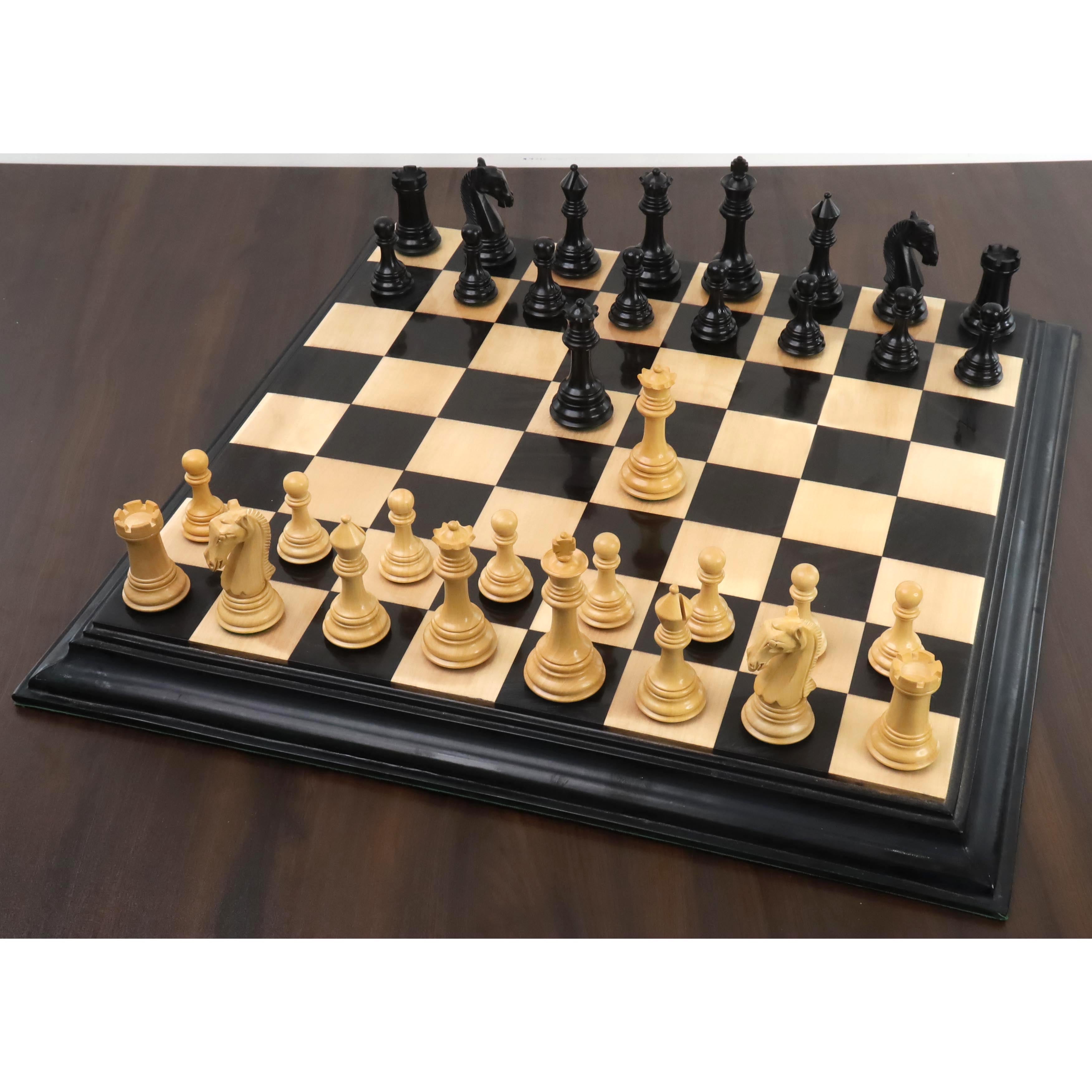 New Columbian Staunton 98mm Chess Pieces