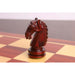 Bud Rosewood and Boxwood chessmen with a 36mm king base