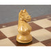 Golden Rosewood and Boxwood chessmen with a 38mm king base