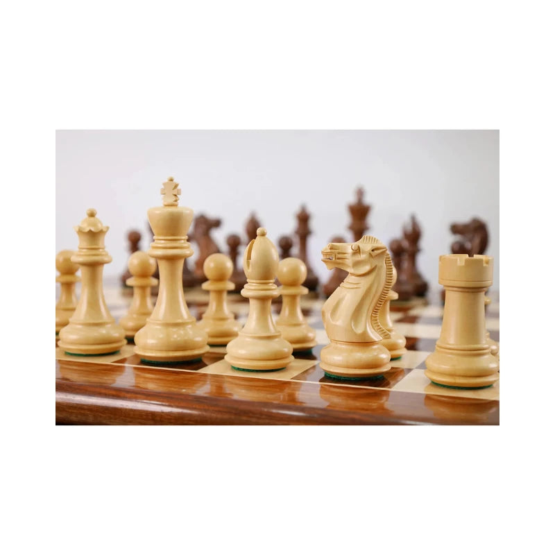 56cm Tournament Chess Table & Pieces Bundle