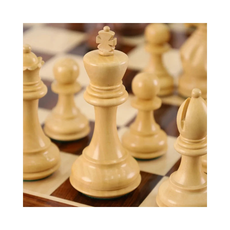 56cm Tournament Chess Table & Pieces Bundle