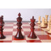 Knight and rook from the bud rosewood chessmen